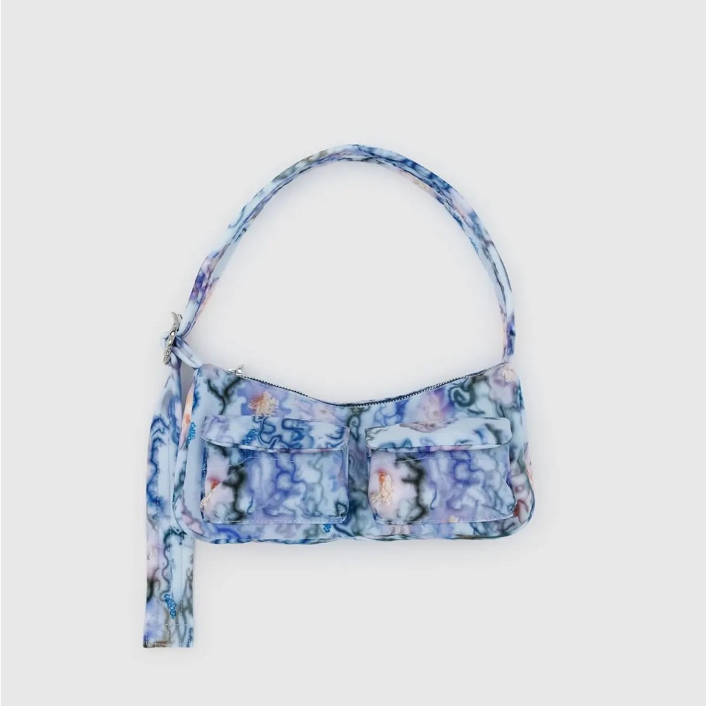 Baggu X Collina Strada Blue and Purple Cargo Shoulder Bag